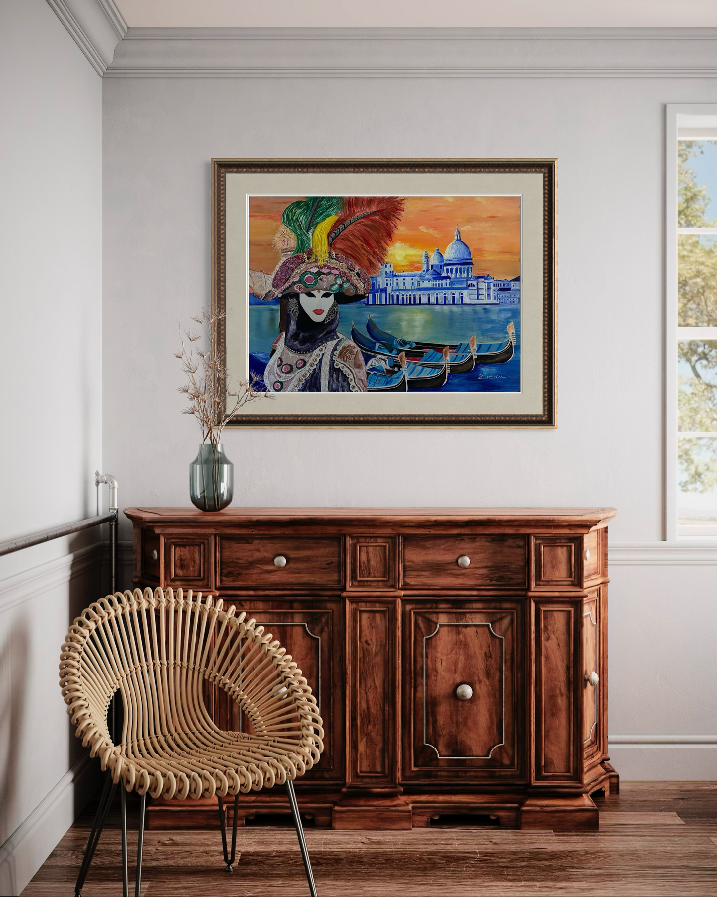 Venetian Mystery – Carnival Splendor at Sunset