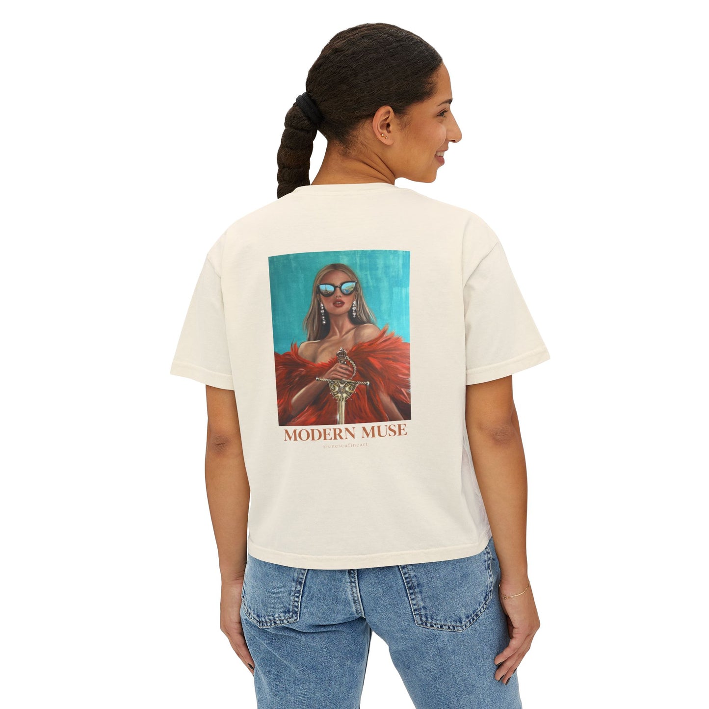 Modern Muse Liberté — Wearable Art Tee