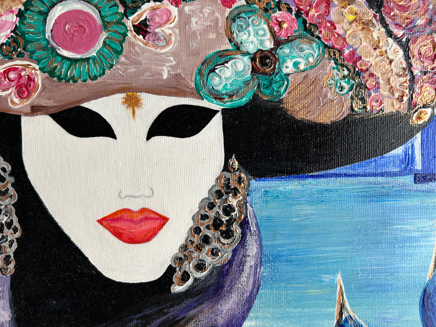 Venetian Mystery – Carnival Splendor at Sunset