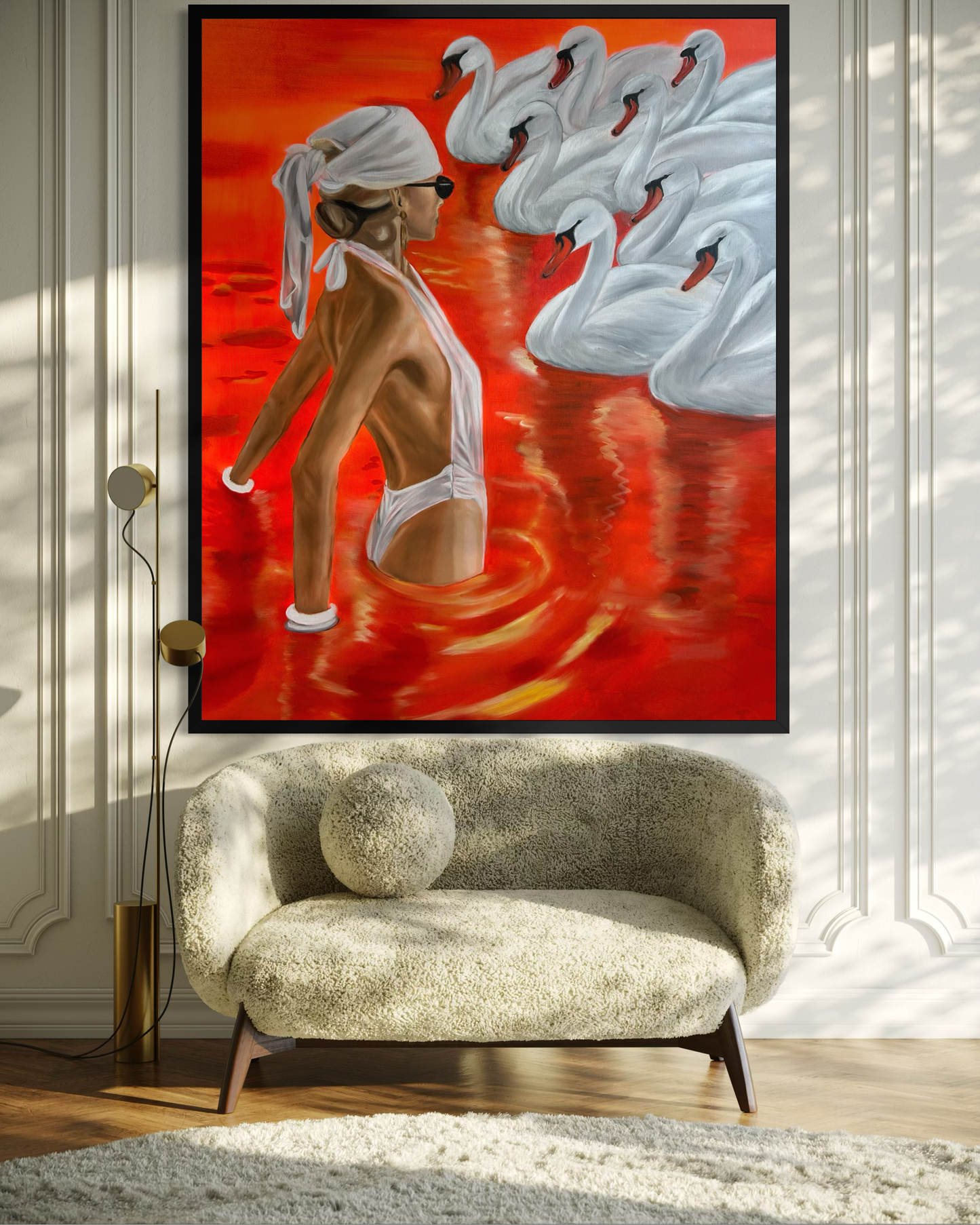 A Quiet Encounter – Fine Art Digital Print | From the Artist’s Original Painting